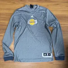 adidas Los Angeles Lakers 長袖Tシャツ M メンズ