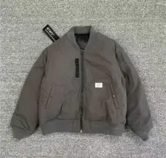 WTAPS グレー MA-1ジャケット SIZE X01