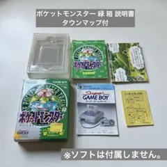 任天堂 ゲームボーイ ポケモン タウンマップ リーフレット、説明書