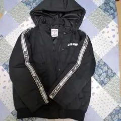 SISTER JENNI 黒 ダウンコート フード付き