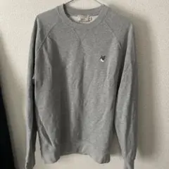 MAISON KITSUNÉ グレー スウェット M グレーフォックスのサムネイル