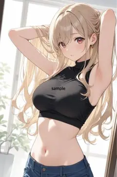 m601 AIイラスト　かわいい　A4ポスター