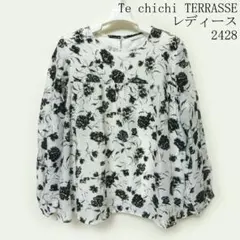Te chichi TERRASSE 花柄ブラウス 長袖美品のサムネイル