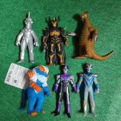 ウルトラマン　ソフビ　6点セット