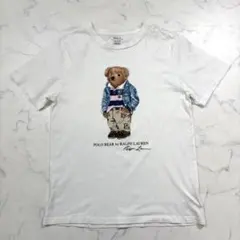 極美品 ポロラルフローレン 半袖 Tシャツ 160 ポロベア 定価1.2万円
