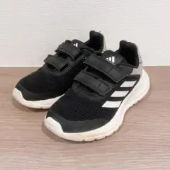 アディダス　スニーカー　ブラック　17.5cm