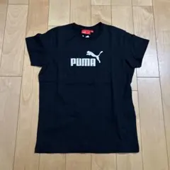 【新品、未使用】タグなし！PUMA 黒 半袖Tシャツ M