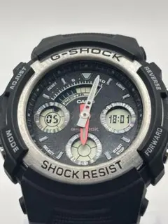 【稼動/箱あり】CASIO G-SHOCK アナデジ 腕時計 ブラック