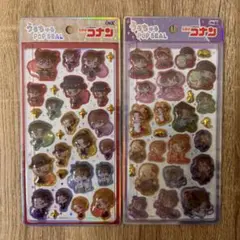 名探偵コナン　うるちゅる　ポップシール 2セット