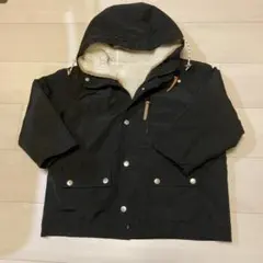 ★classicalelf ★キッズボアマウンテンパーカー130 ブラック