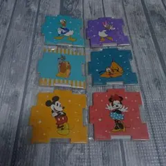 ディズニーキャラクター コースター 6枚セット
