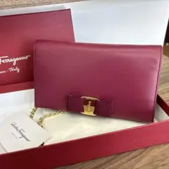 Salvatore Ferragamo　ヴェラリボン　ボルドーFS2893のサムネイル