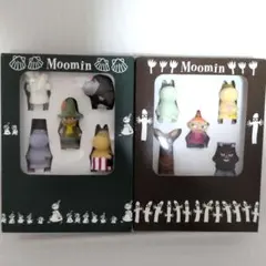 非売品 楽しいムーミン一家 dvd特典キャラクター 指人形 10体セットのサムネイル