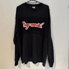 KOOKY'N/クーキーBMX BRONXロゴメッシュ切替ロンTEE