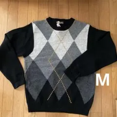 メンズニットセーター　サイズ46 【LETIZIA UOMO】