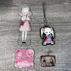 希少】リゼロ☆ぎゅぎゅっとアクリルキーホルダー☆ベアトリス☆新品 