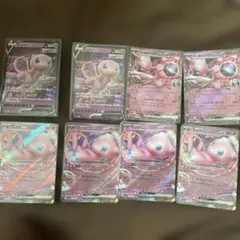 ミュウ トレーディングカード 2枚セット ポケモンカードゲーム ミュウツー＆ミュウGX SR sa スペシャルアート