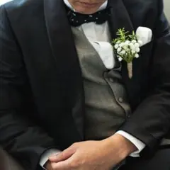 新郎　ブートニア