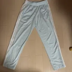adidas ライトブルー ジャージパンツ