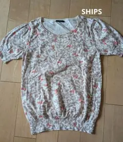 SHIPS 半袖ニット Mサイズ
