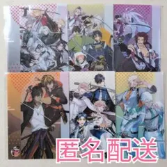 刀剣乱舞 クリアファイル 6枚セット セブンイレブン