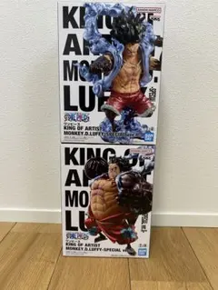 ワンピース KING OF ARTIST ルフィ　2体セット