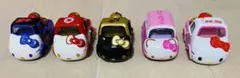 ハローキティトミカ 5台サンリオ　ドリームトミカ