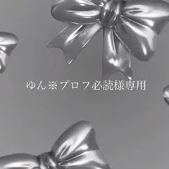 ゆん※プロフ必読様専用ページ