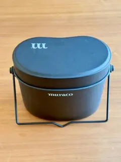 muracoムラコ 飯盒 はんごう RICE COOKER BLACK ブラック