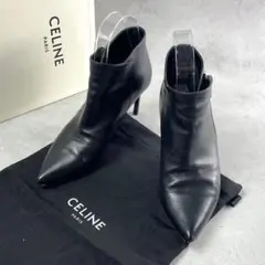CELINE ショートブーティ ブーツ ブラック 35のサムネイル