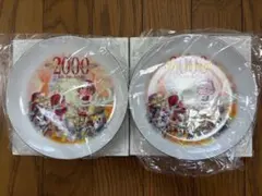 ペコちゃん　2000年　クリスマスプレート2枚セットのサムネイル