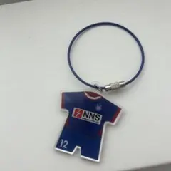 サッカー ユニフォーム型 キーホルダー 12番 NNS
