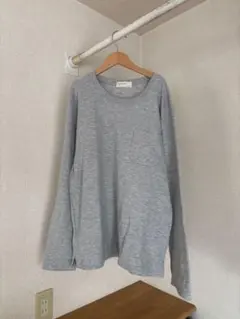 BACK NUMBER バックナンバー グレー 長袖カットソーのサムネイル