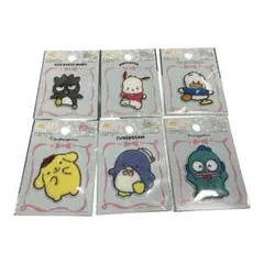 サンリオ　パイルワッペンシール　6個セット