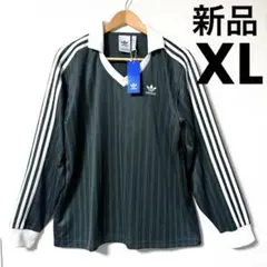 新品タグ付き adidas アディカラー ピケ サッカー グリーン XL 大きめ