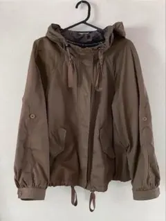 KLEIN PLUS ブラウン フード付き マウンテンパーカー サイズ40