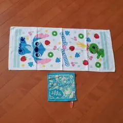 Disney Stitch　タオル2点セットまとめ売り　未使用品のサムネイル