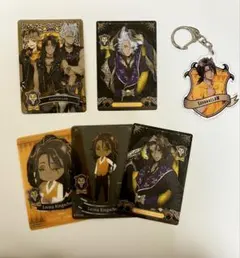 ツイステ アクリルキーホルダー カード レオナ ジャック ラギー サバナクロー