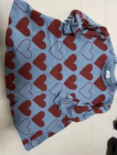 ワンピース　ブリーズ　90サイズ　ハート　トレーナー