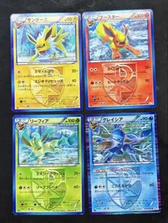 ポケモンカード イーブイ進化系 4枚セット　ブイズ