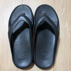 ELANOTHENE + BIO サンダル ブラック 39 25相当 美品