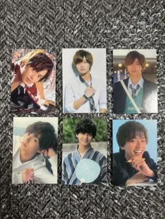 永瀬廉　キンプリ　King & Prince トレカ　切り抜き　両面 6枚セット