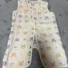 カラフル動物柄 ベビースリーパー 0〜2才