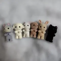 シルバニア　三つ子ちゃんサイズの赤ちゃんセット