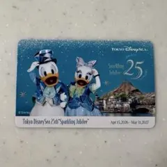 東京ディズニーシー 25周年 JAL ステッカーのサムネイル