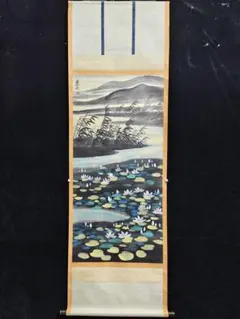 黄永玉 花鳥図 掛軸 三尺中堂 中国美術 手描き作品 現代アート - メルカリ