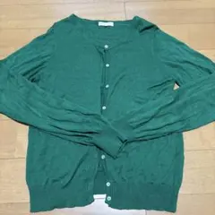 earth グリーンカーディガン　Mサイズ