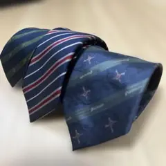 美品　ストライプネクタイ　3本セット