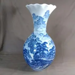 藤井朱明 壺 飾り壺 花器 日展人気作家 有田焼 朝日と朝花瓶2点セート