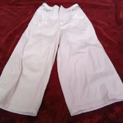 ピンクラテ　ワイドパンツ　ライトピンク　XS 150